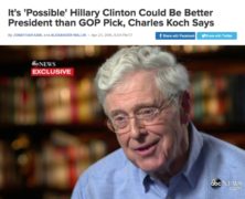 Charles Koch, Hilarious …