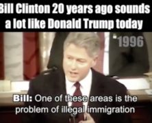 Trump 2016 Meet Clinton 1996 …