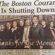 Goodbye to The Boston Courant